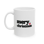 Ceramic Mug - Sip, Sleigh, and Spread Holiday Cheer - Christmas Gift